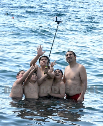 Selfie en el agua